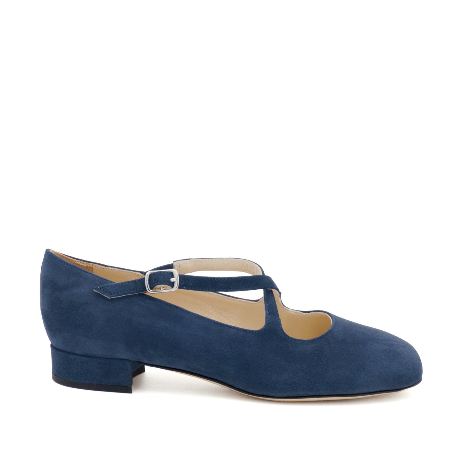 Moria Xstp Pump Navy Cashmere