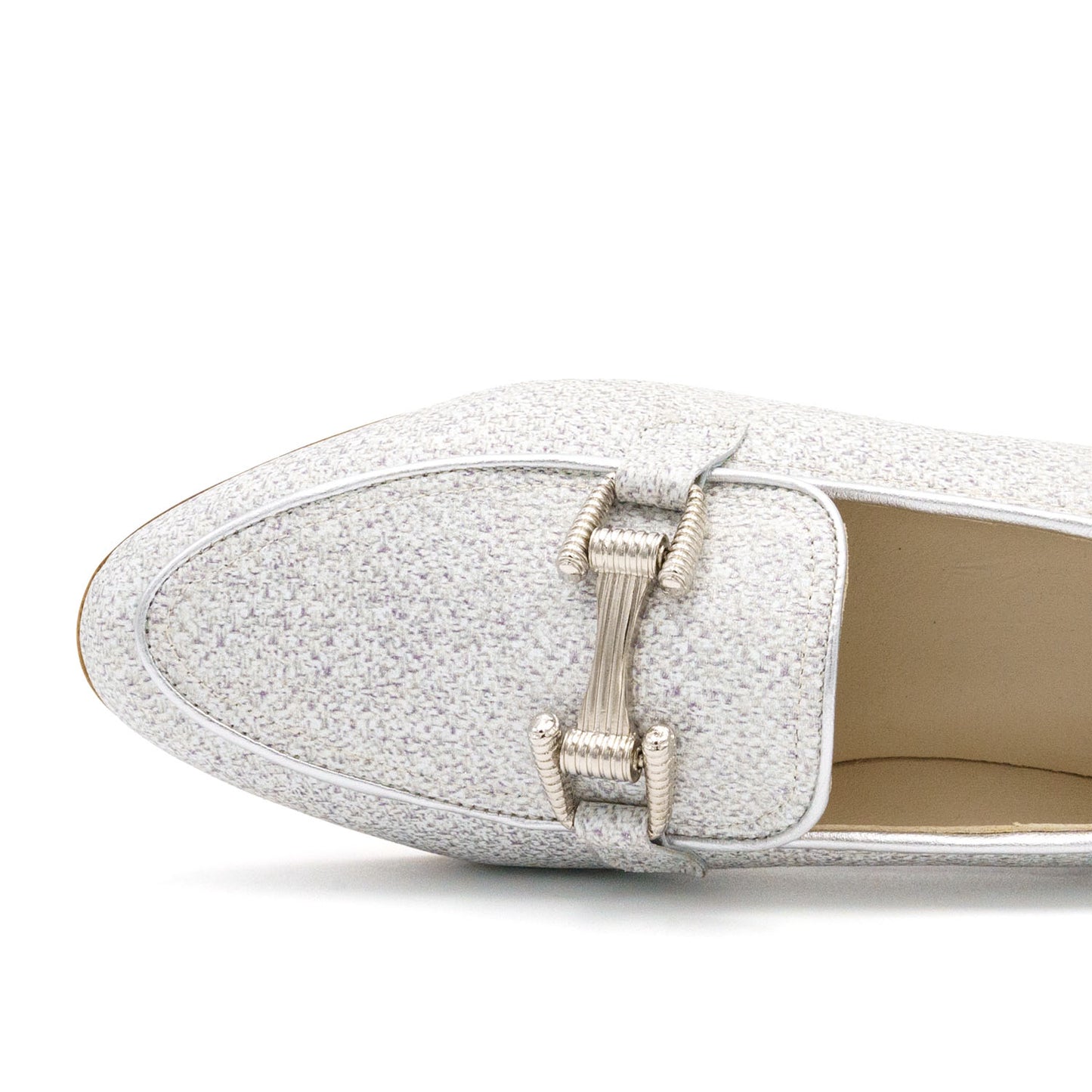 Ode Flat/Bit Silver Glitter Ba