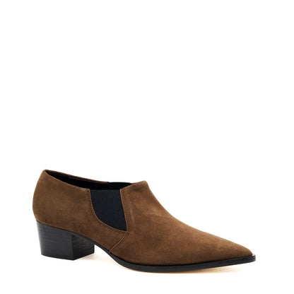 Pavese Bootie Dk Brown