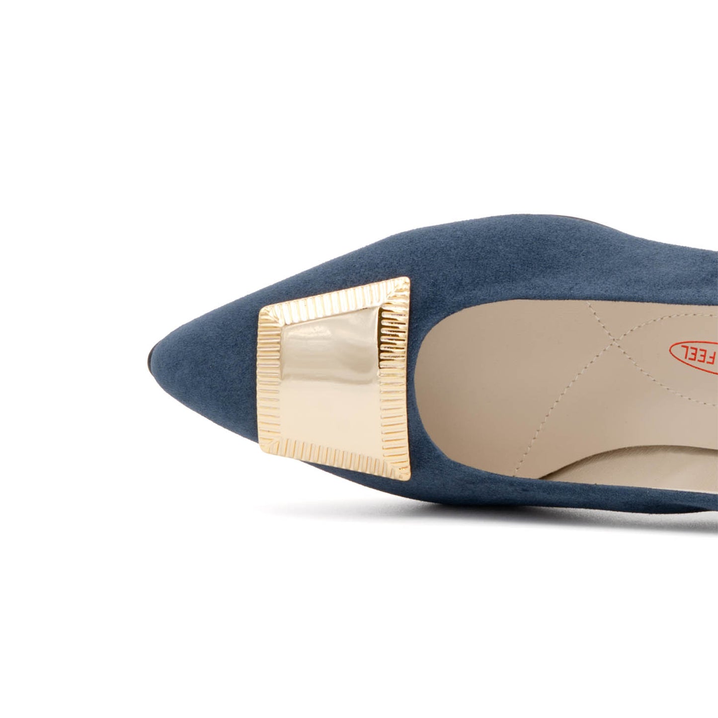 Piramide Pump/Or Navy Cashmere