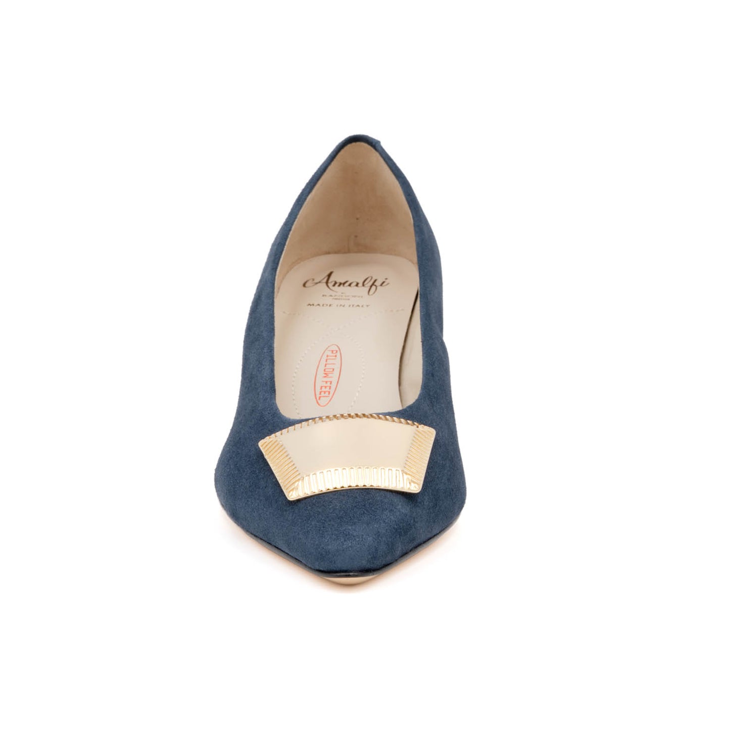 Piramide Pump/Or Navy Cashmere