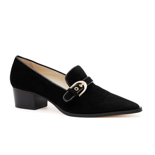 Publio Pump/Buck Black Cash/Vernic