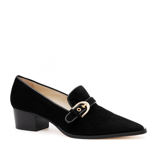 Publio Pump/Buck Black Cash/Vernic