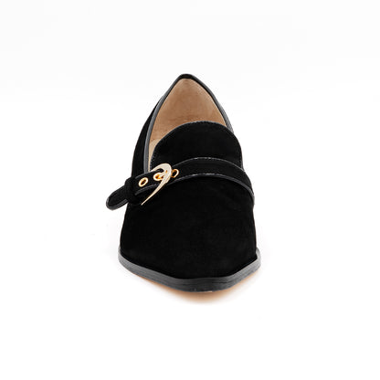 Publio Pump/Buck Black Cash/Vernic