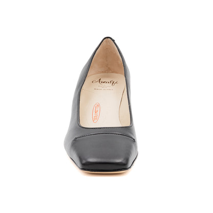 Serapide Pump Black Parm