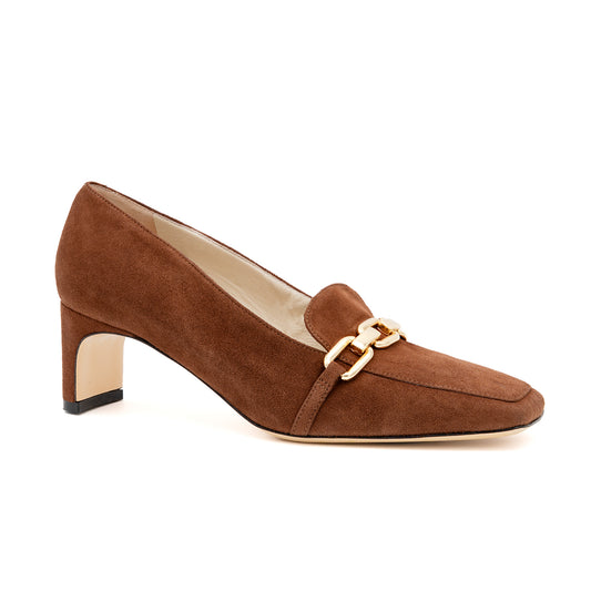 Settimio Pump/Ch Castagno Cashmere