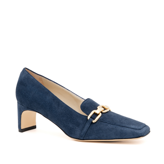 Settimio Pump/Ch Navy Cashmere