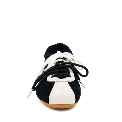 Sigrid Lace Up Black
