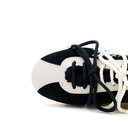 Sigrid Lace Up Black