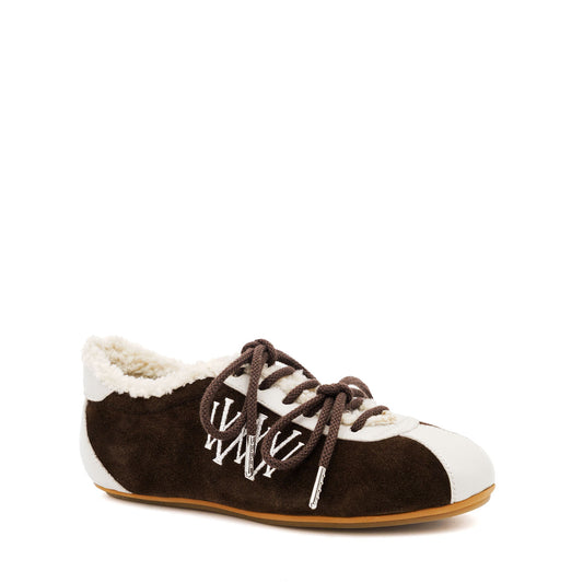 Sigrid Lace Up Caffe