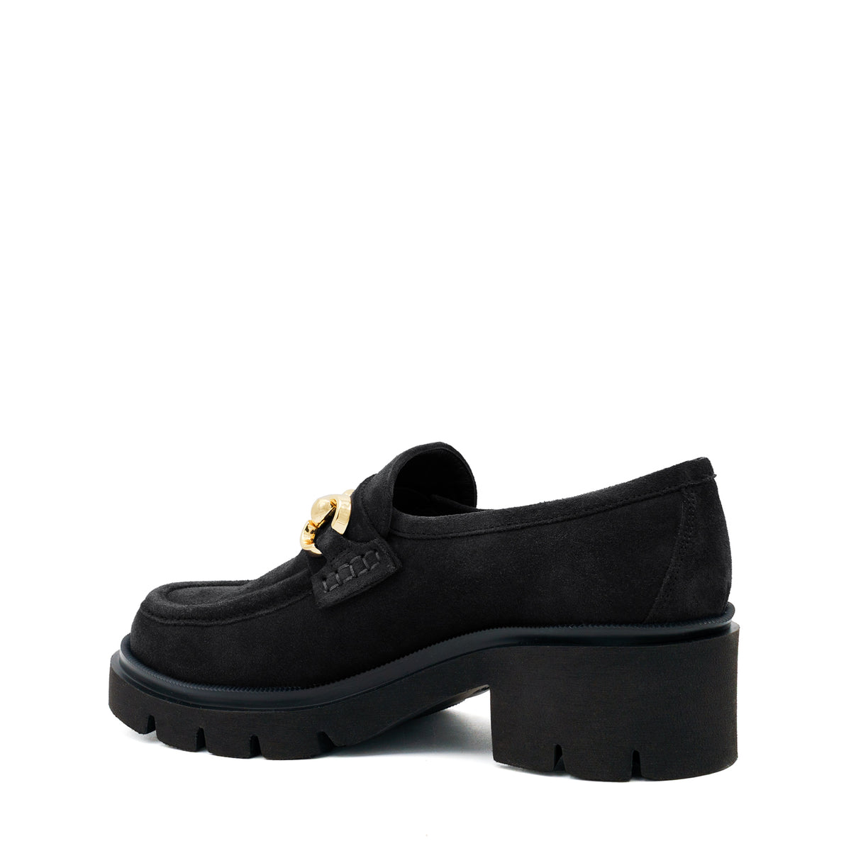Tapiro Lug Loafer Black