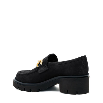 Tapiro Lug Loafer Black