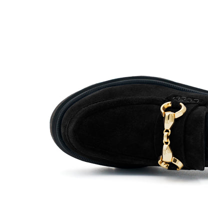 Tapiro Lug Loafer Black