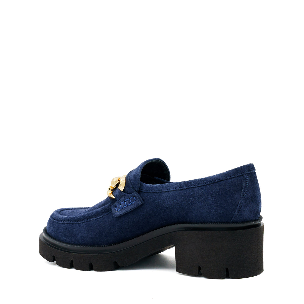 Tapiro Lug Loafer Navy