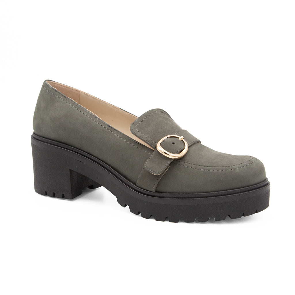 Tasso Lug Loafer Dk Grey Tiffany