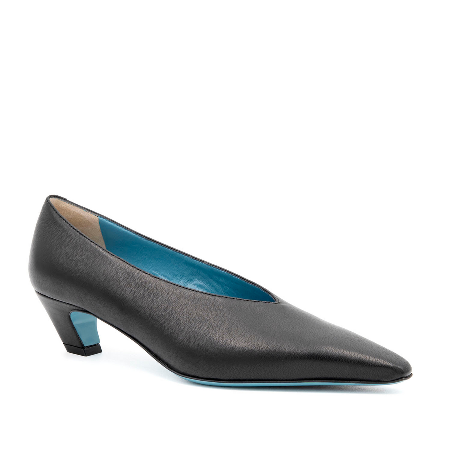Vespero Pump Black Parm