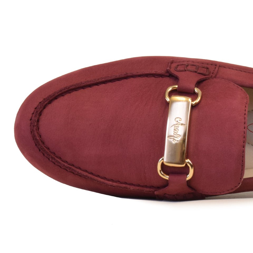 DON in Bordeaux Nabuk *SALE ITEM* ORIGINAL PRICE: $270.00