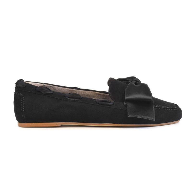 DREAM DRIVER in Black Cashmere/Matching Bow