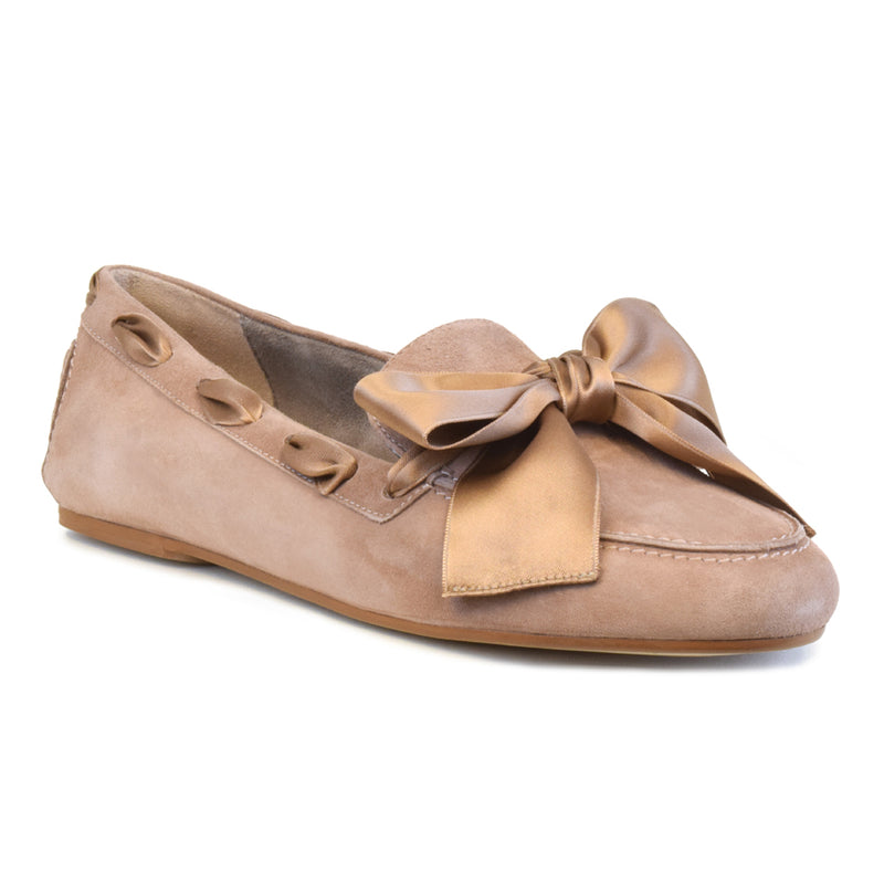 DREAM DRIVER in Camel Cashmere/Matching Bow