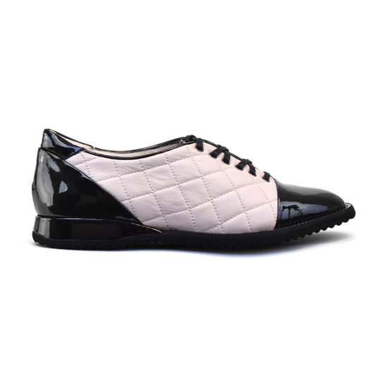 ENNA in Confetto Parmasoft/Black Patent *SALE ITEM* ORIGINAL PRICE:  $280.00