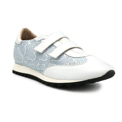 FORREST in Sky Certosa print/White Parmasoft *SALE ITEM* ORIGINAL PRICE: $265