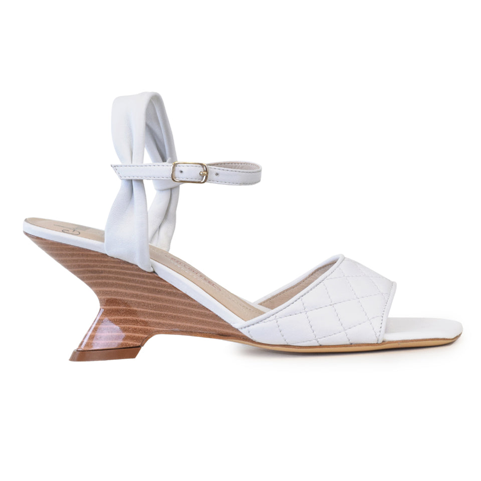 Flamengo Sandal in White Parmasoft