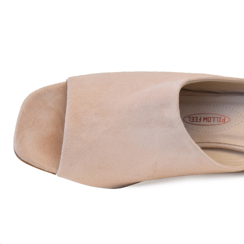 Flipper Slide in Sand Cashmere