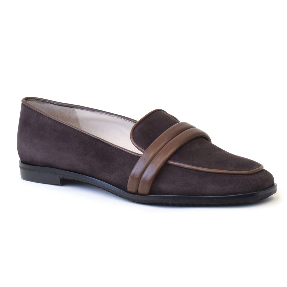 GOCCIA in Ebony Cashmere/Moka Parmasoft