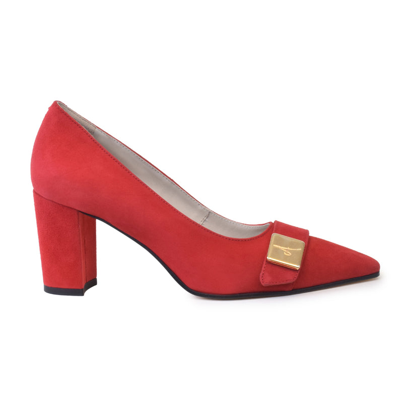 ISACCO in Ruby Red Cashmere