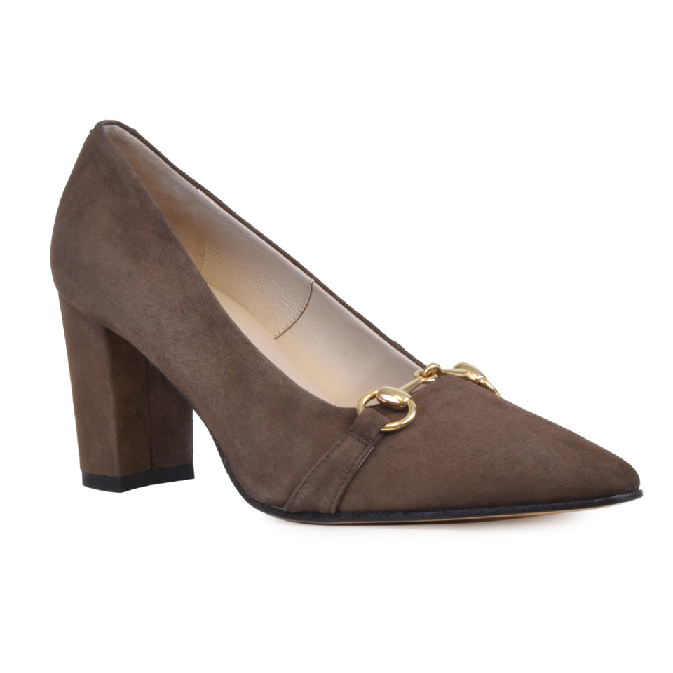 Istante Pmp W/Ch Dk Brown Cashmere