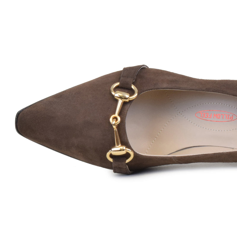 Istante Pmp W/Ch Dk Brown Cashmere