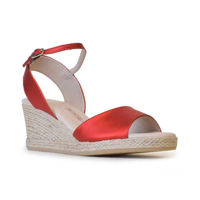 LEONARDO in Red Raso Nappa *SALE ITEM* ORIGINAL PRICE: $280