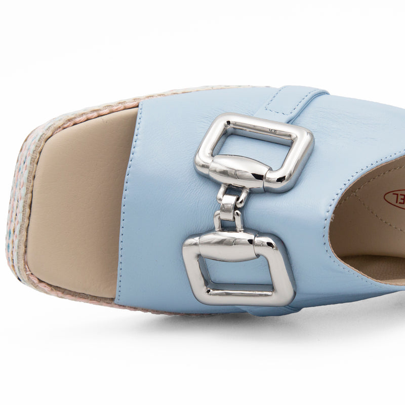 Linet Bkle Slide L Jeans Parm/Rosa