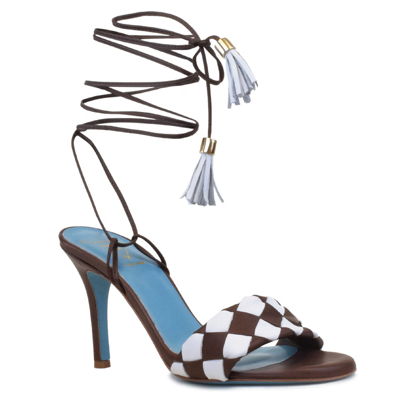 MAURIZZO in Moka/White Parmasoft *SALE ITEM* ORIGINAL PRICE: $335