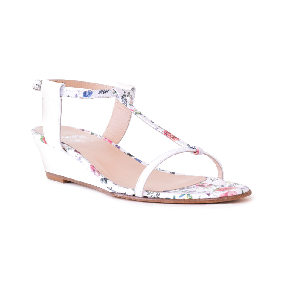 MONDIALE in White Greta Print/Vernice *SALE ITEM* ORIGINAL PRICE: $225