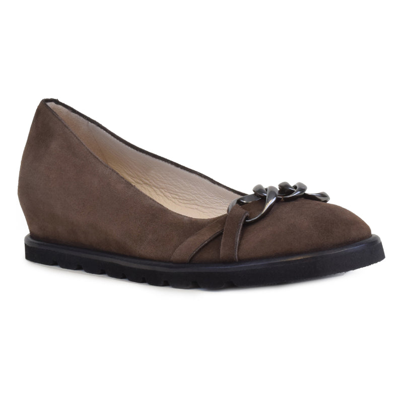 Maga Bkl Wedge Dk Brown Cashmere