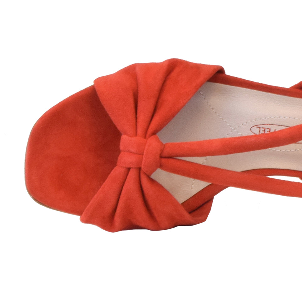 Malvassia Sandal in Tulip Cashmere