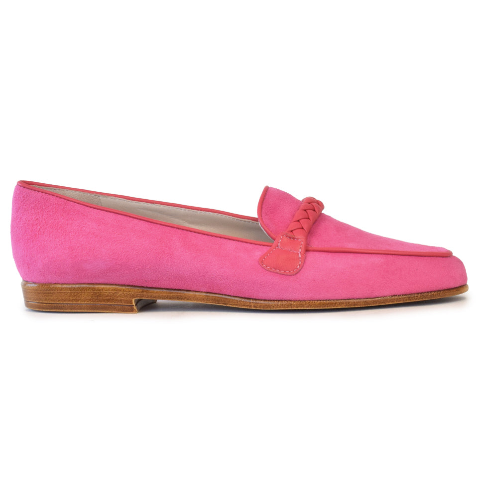 Obelix Flat in Fuxia Cashmere/Lampone Parmasoft – Rangoni Firenze