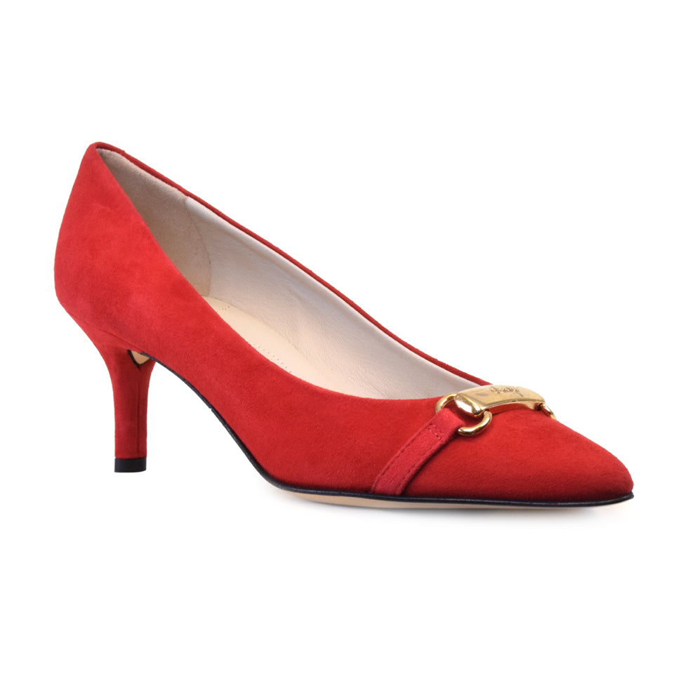 PRAGA in Ruby Red Cashmere *SALE ITEM* ORIGINAL PRICE: $275.00
