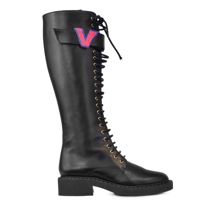 Rebel Tall Boot Black Chantal