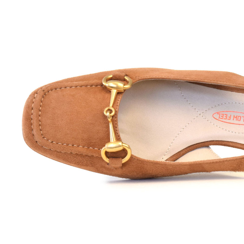 Saba Sling in Cognac Cashmere