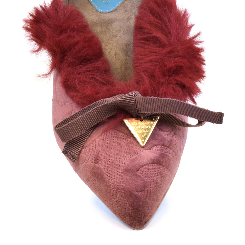ZAFFIRO in Mauve Damascato Combo *SALE ITEM* ORIGINAL PRICE: $325.00